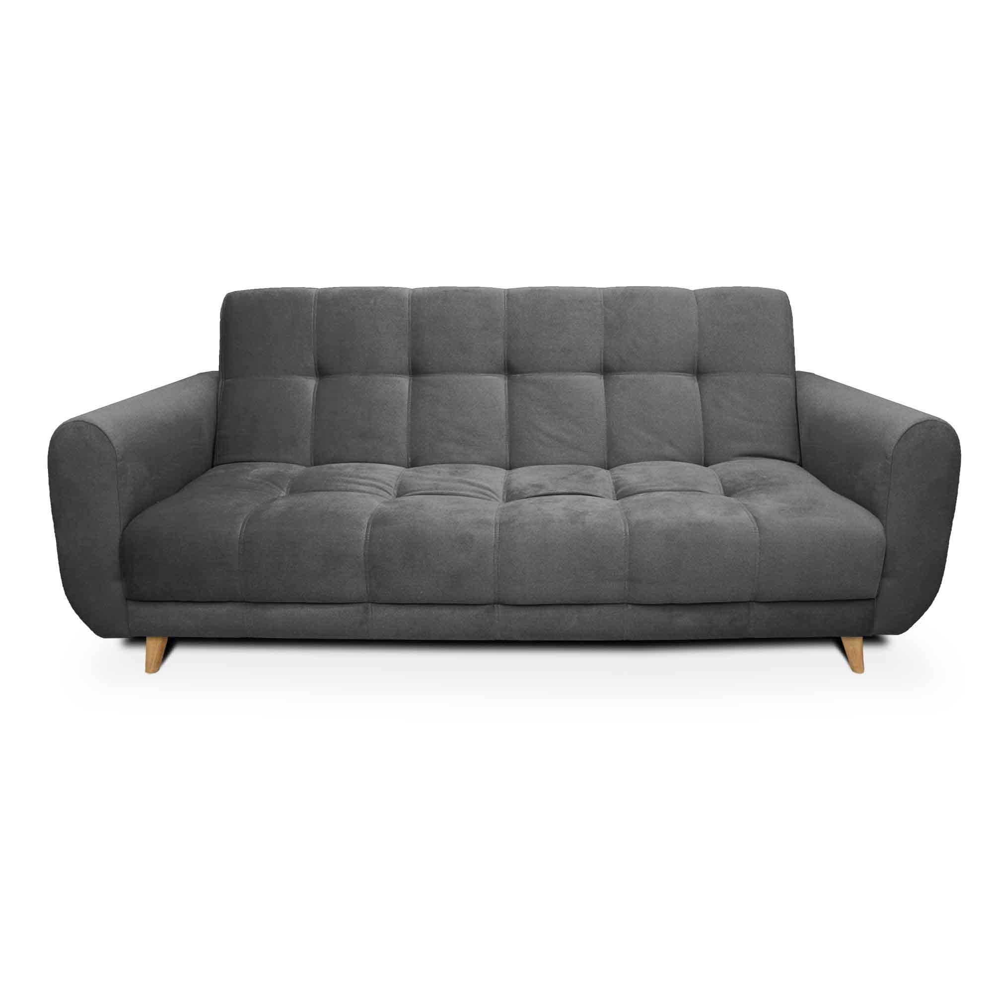 Sofa Cama Comfort Sistema Clic Clac Color Gris (1)